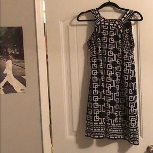 crown and ivy shift dress navy